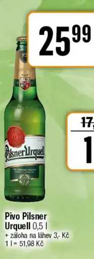 TEMPO Pivo Pilsner Urquell nabídka