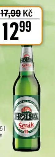 TEMPO Pivo Holba Šerák světlý ležák 11 nabídka