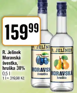 TEMPO R. JELÍNEK Moravská švestka, hruška 38% nabídka