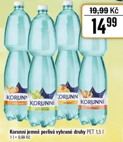TEMPO KORUNNÍ jemně perlivá nabídka