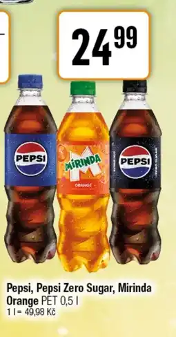 TEMPO PEPSI ,PEPSI Zero Sugar, Mirinda Orange nabídka