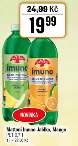TEMPO Mattoni Imuno Jablko, Mango nabídka