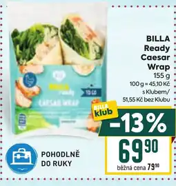 Billa BILLA Ready Caesar Wrap nabídka
