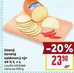 Billa Uzený tavený salámový sýr 44% t.v.s nabídka