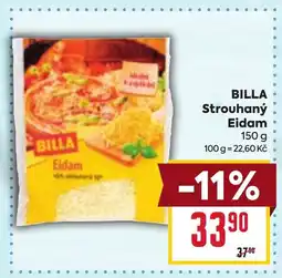 Billa BILLA Strouhaný Eidam nabídka