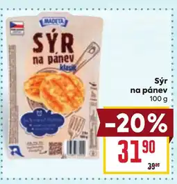 Billa MADETA Sýr na pánev nabídka