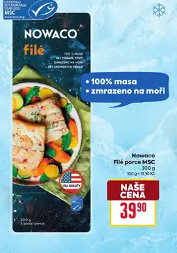 Billa NOWACO Filé porce MSC nabídka