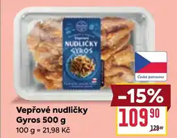 Vepřové nudličky Gyros