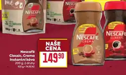 Billa Nescafé Classic, Crema Instantní káva nabídka