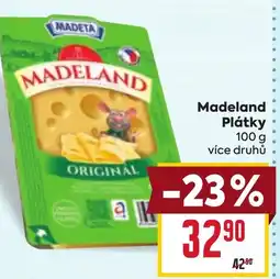 Billa MADETA Madeland Plátky nabídka