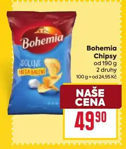 Billa Bohemia Chipsy nabídka