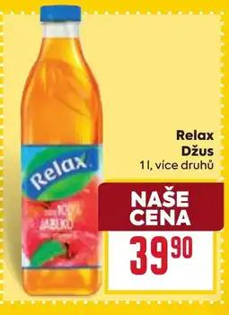 Billa Relax Džus nabídka