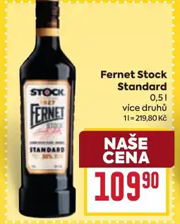 Billa Fernet Stock Standard nabídka