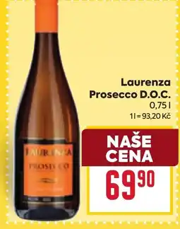 Billa Laurenza Prosecco D.O.C. nabídka