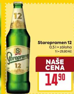 Billa Staropramen 12 nabídka