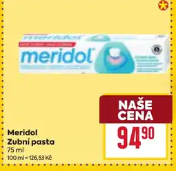 Billa Meridol Zubní pasta nabídka
