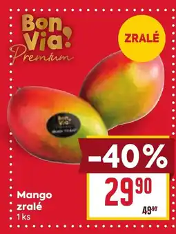 Billa Mango zralé nabídka
