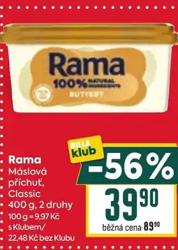 Billa Rama nabídka