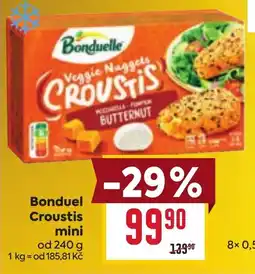 Billa Bonduelle Croustis mini nabídka