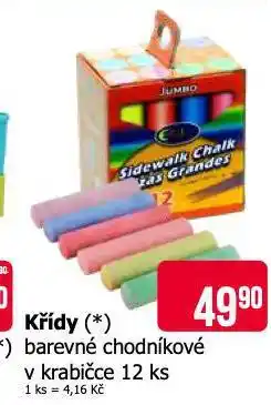 Teta Barevné křídy nabídka