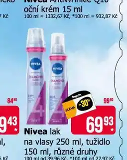 Teta Nivea lak, tužidlo nabídka