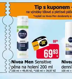 Teta Nivea men pěna na holení nabídka