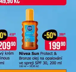 Teta Nivea sun olej na opalování nabídka