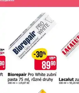 Teta Biorepair pro white zubní pasta nabídka