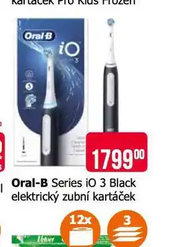 Teta Oral-b series io 3 black elektrický zubní kartáček nabídka