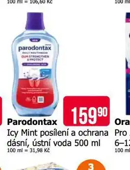 Teta Parodontax ústní voda nabídka