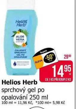 Teta Helios Herb sprchový gel po opalování 250 ml nabídka