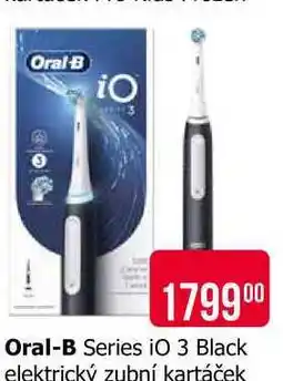 Teta Oral-B Series iO 3 Black elektrický zubní kartáček nabídka