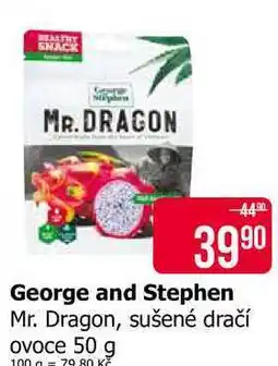 Teta George and Stephen Mr. Dragon, sušené dračí ovoce 50 g nabídka