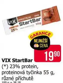 Teta VIX StartBarprotein, proteinová tyčinka 55 g, různé příchutě nabídka