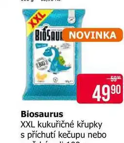Teta Biosaurus XXL kukuřičné křupky s příchutí nabídka