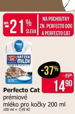 Teta Perfecto Cat prémiové mléko pro kočky 200 ml nabídka