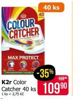 Teta K2r Colour Catcher Prací ubrousky 40 ks nabídka