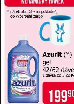Teta Azurit gel 42/62 dávek nabídka