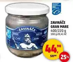 Penny Market ZAVINÁČE GRAN MARE, 400/220 g nabídka