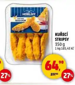 Penny Market KUŘECÍ STRIPSY, 350 g nabídka