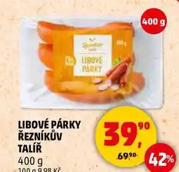 Penny Market LIBOVÉ PÁRKY ŘEZNÍKŮV TALÍŘ, 400 g nabídka