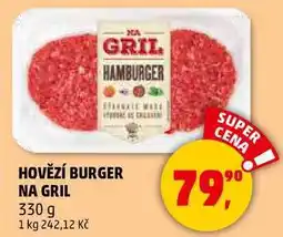 Penny Market HOVĚZÍ BURGER NA GRIL, 330 g nabídka