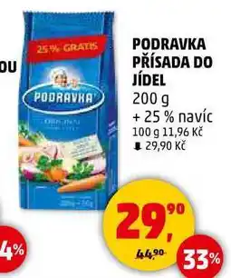 Penny Market PODRAVKA PŘÍSADA DO JÍDEL, 200 g +25% navíc nabídka