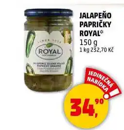 Penny Market JALAPEÑO PAPRIČKY ROYAL, 150 g nabídka