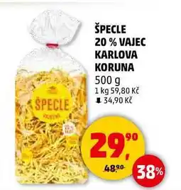 Penny Market ŠPECLE 20% VAJEC KARLOVA KORUNA, 500 g nabídka