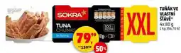 Penny Market TUŇÁK VE VLASTNÍ ŠŤÁVĚ, 4x 80 g nabídka