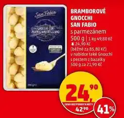 Penny Market BRAMBOROVÉ GNOCCHI SAN FABIO s parmezánem, 500 g nabídka