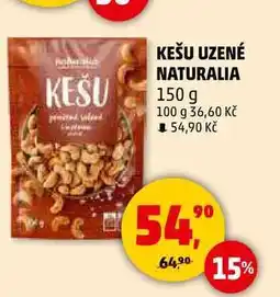 Penny Market KEŠU UZENÉ NATURALIA, 150 g nabídka