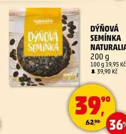 Penny Market DÝŇOVÁ SEMÍNKA NATURALIA, 200 g nabídka