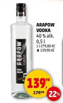 Penny Market ARAPOW VODKA, 0,5 l nabídka